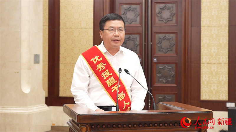 自治区科学技术厅党组成员、副厅长，科学技术部科技监督与诚信建设司一级巡视员陈如标。人民网 李欣洋摄