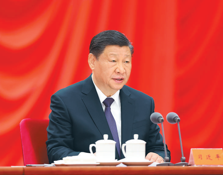 2024年1月8日,中共中央总书记、国家主席、中央军委主席习近平在中国共产党第二十届中央纪律检查委员会第三次全体会议上发表重要讲话。来源:新华社
