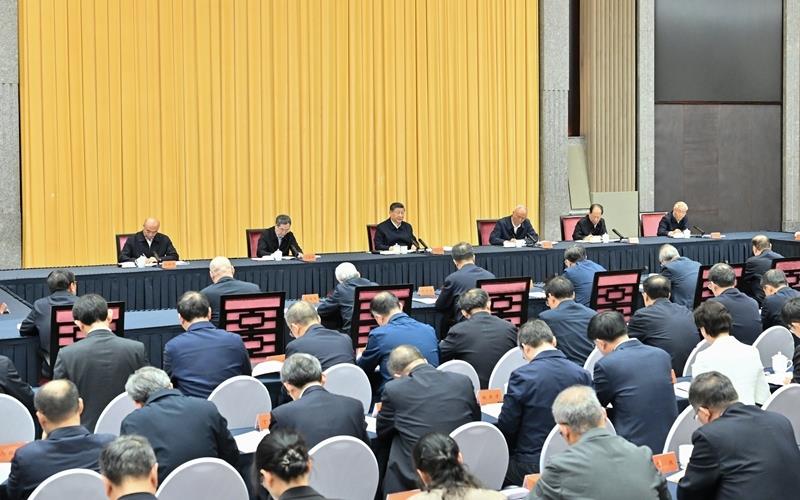 △2026年4月30日,习近平总书记在上海出席加强基础研究座谈会并发表重要讲话。